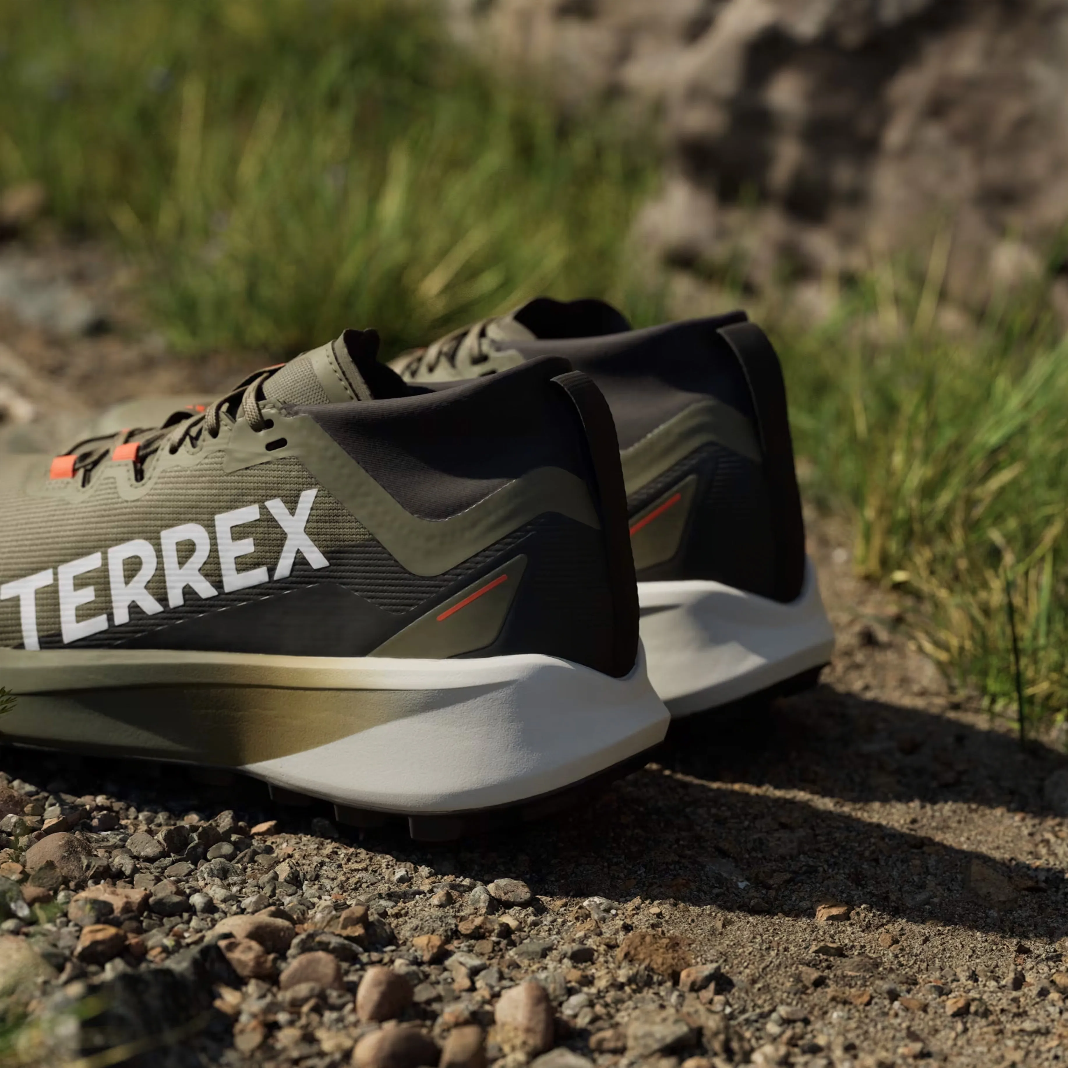Adidas Terrex trail running shoes Agravic Black / Green