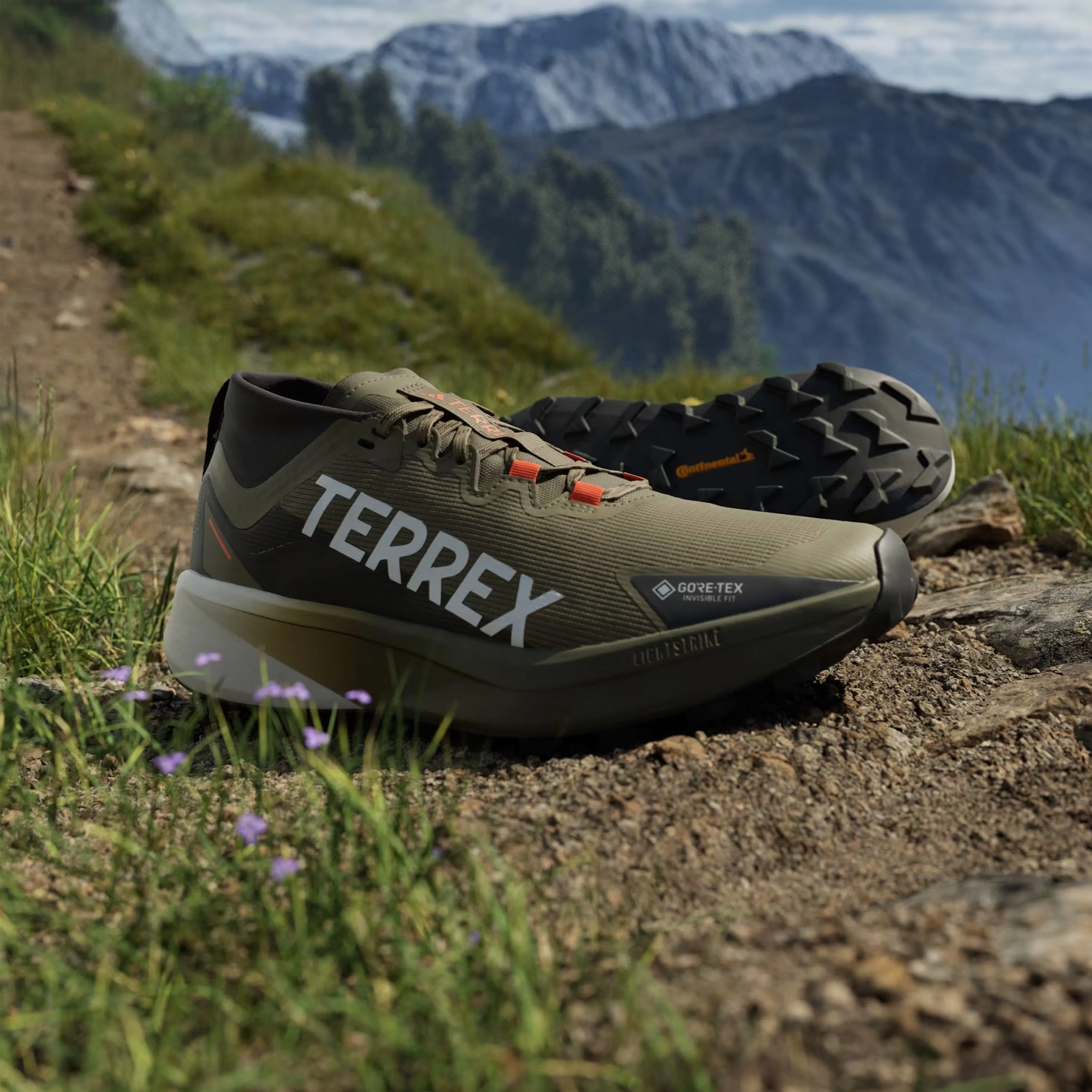 Adidas Terrex trail running shoes Agravic Black / Green