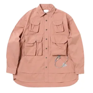 And Wander Multi Pocket Shirt Pink