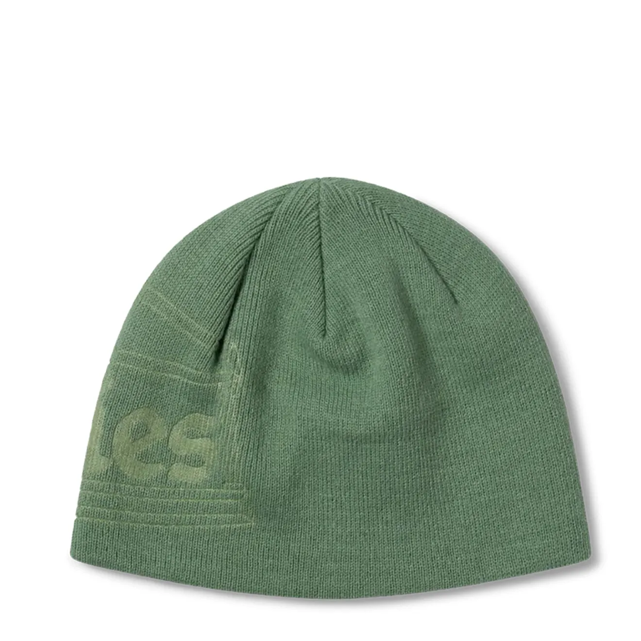 Aries Temple Embossed Skull Beanie Green