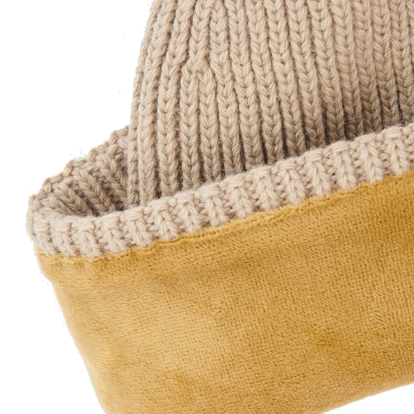Barbour Amble Beanie Hat White Pepper