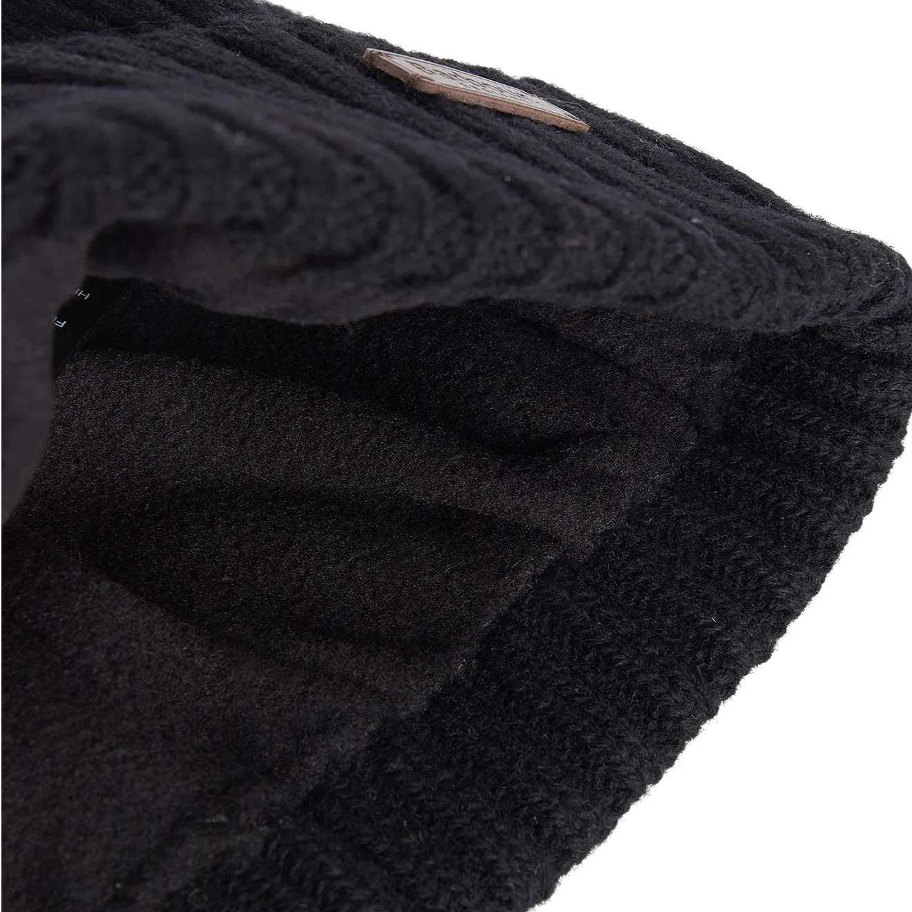 Barbour Carlton Beanie Hat Black