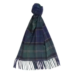 Barbour Galingale Tartan Scarf Green Loch