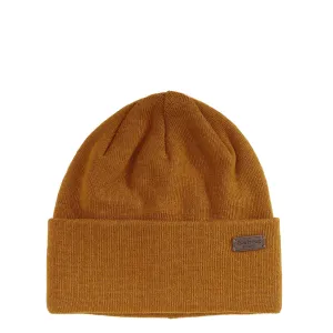 Barbour Healey Beanie Hat Dark Ginger
