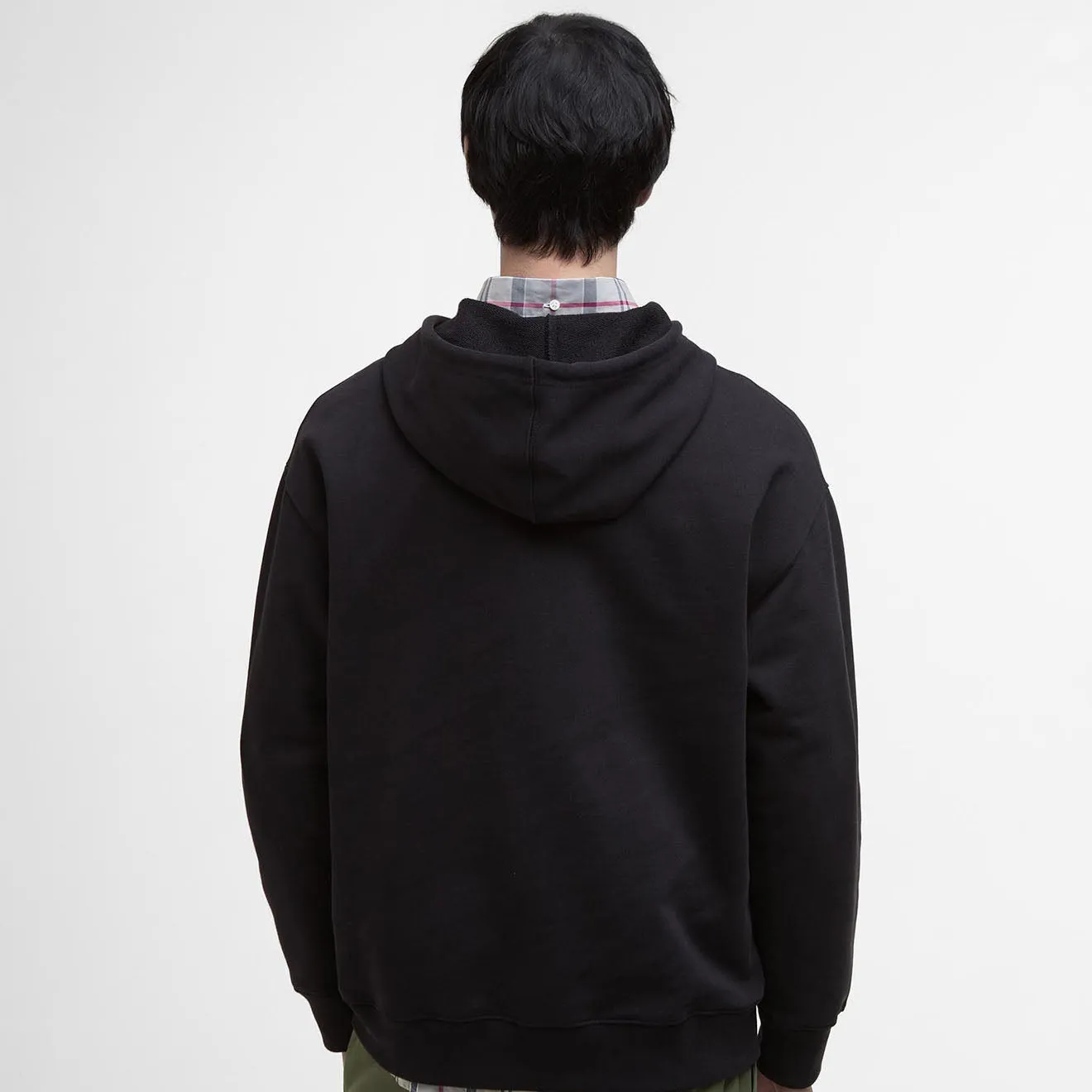 Barbour Nicholas Fit Hoodie Black