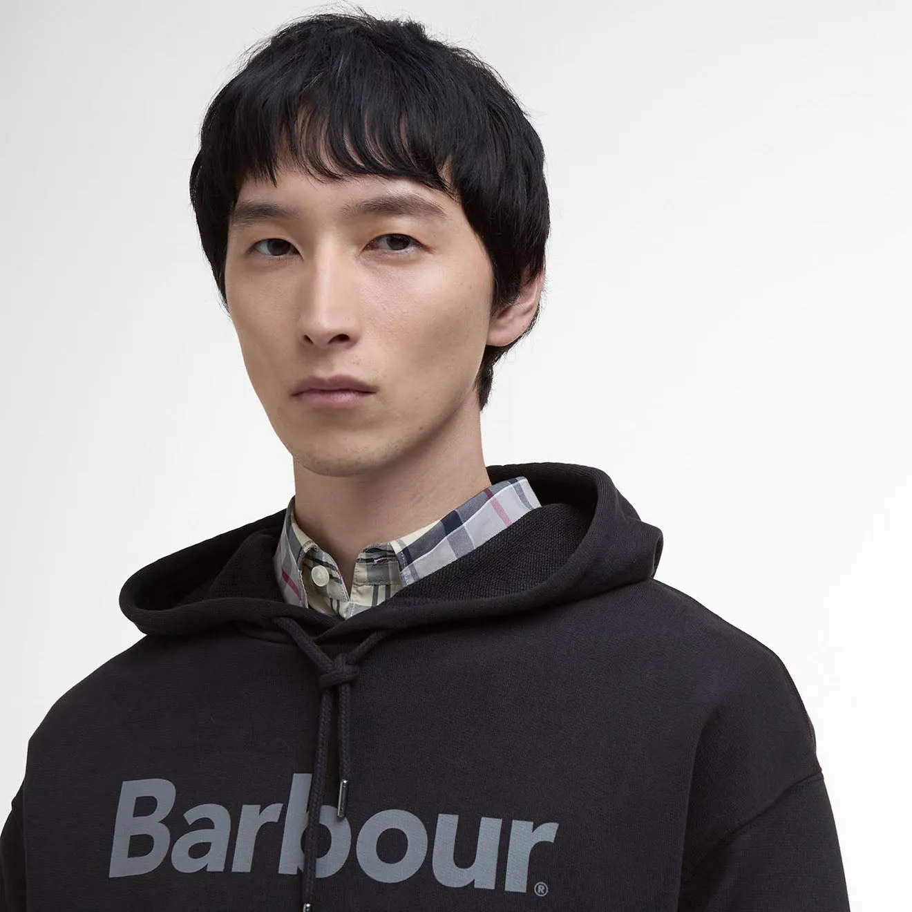 Barbour Nicholas Fit Hoodie Black