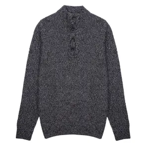 Barbour Sid Half Zip Knit Navy Marl