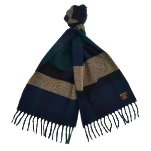 Barbour Westerdale Scarf Green Loch
