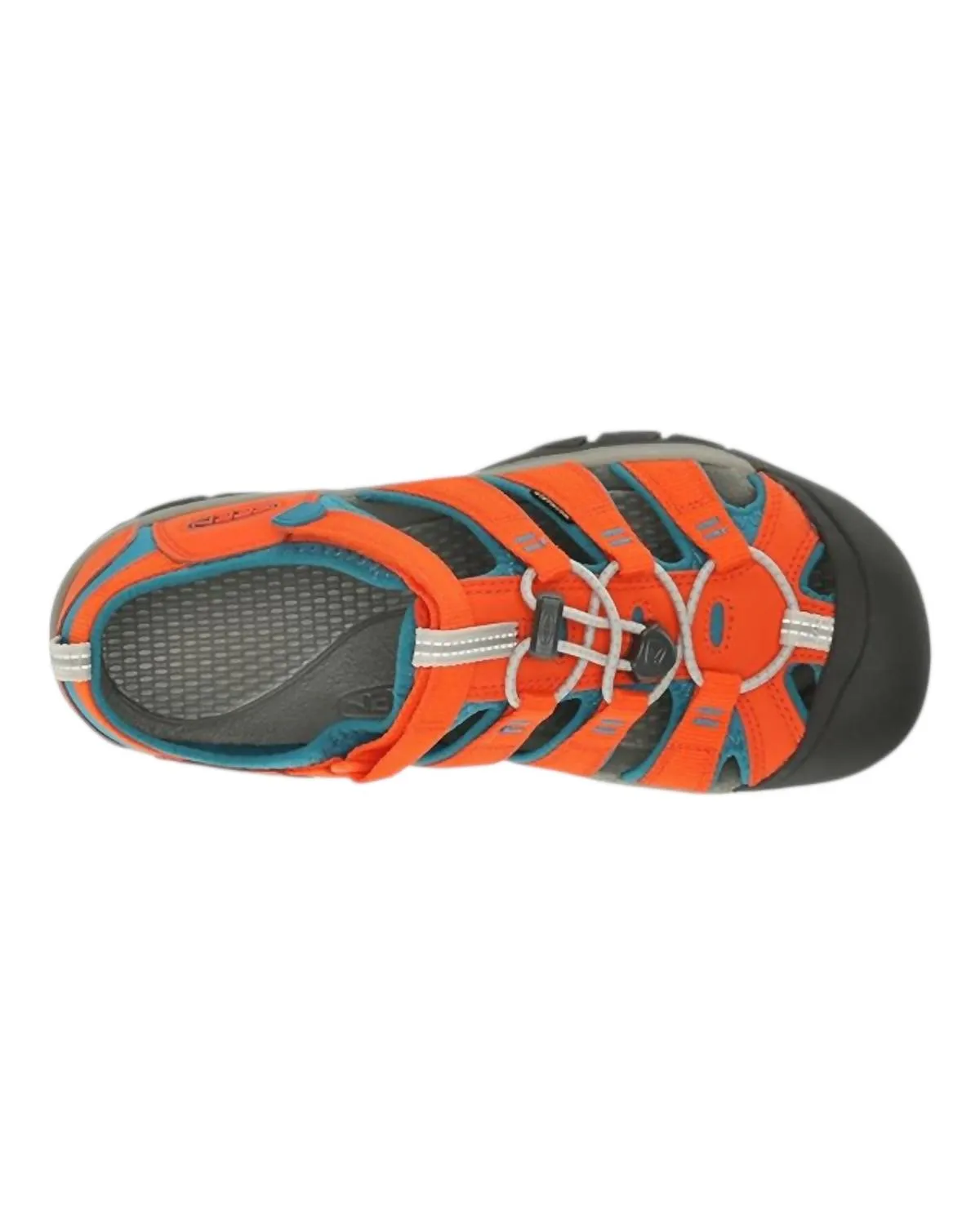 Boy's Newport H2 Sandals In Orange/blue