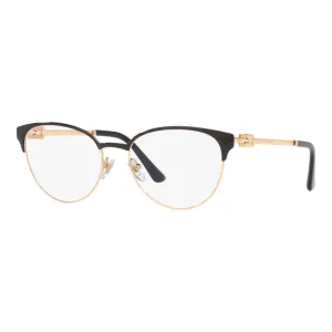 Bulgari Women's Opticals Rose Gold and Black 54mm Opticals