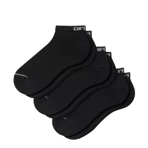 Carhartt WIP Script Sneakers Socks Black / White   Black / White   Black / White