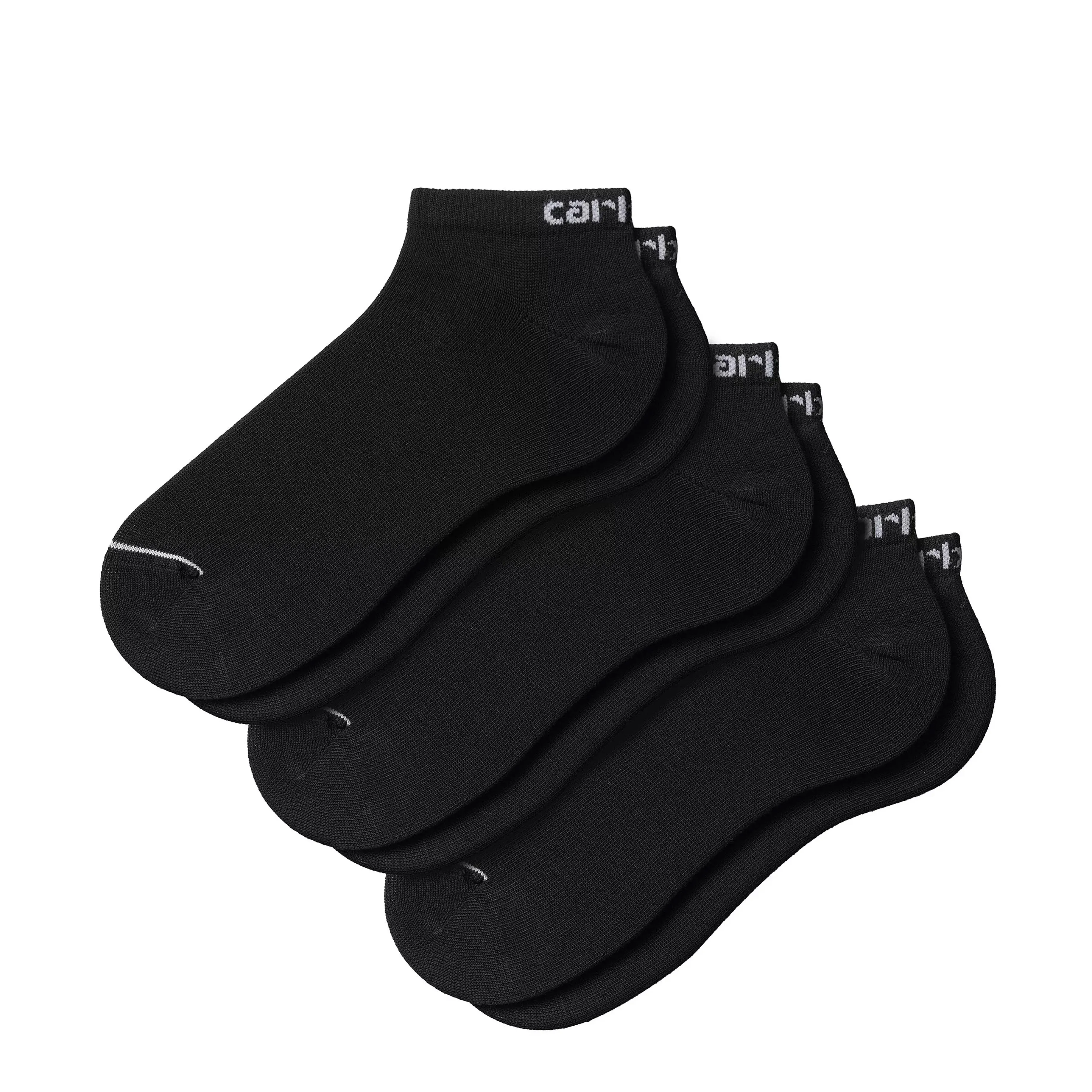 Carhartt WIP Script Sneakers Socks Black / White   Black / White   Black / White