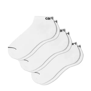 Carhartt WIP Script Sneakers Socks White / Black   White / Black   White / Black