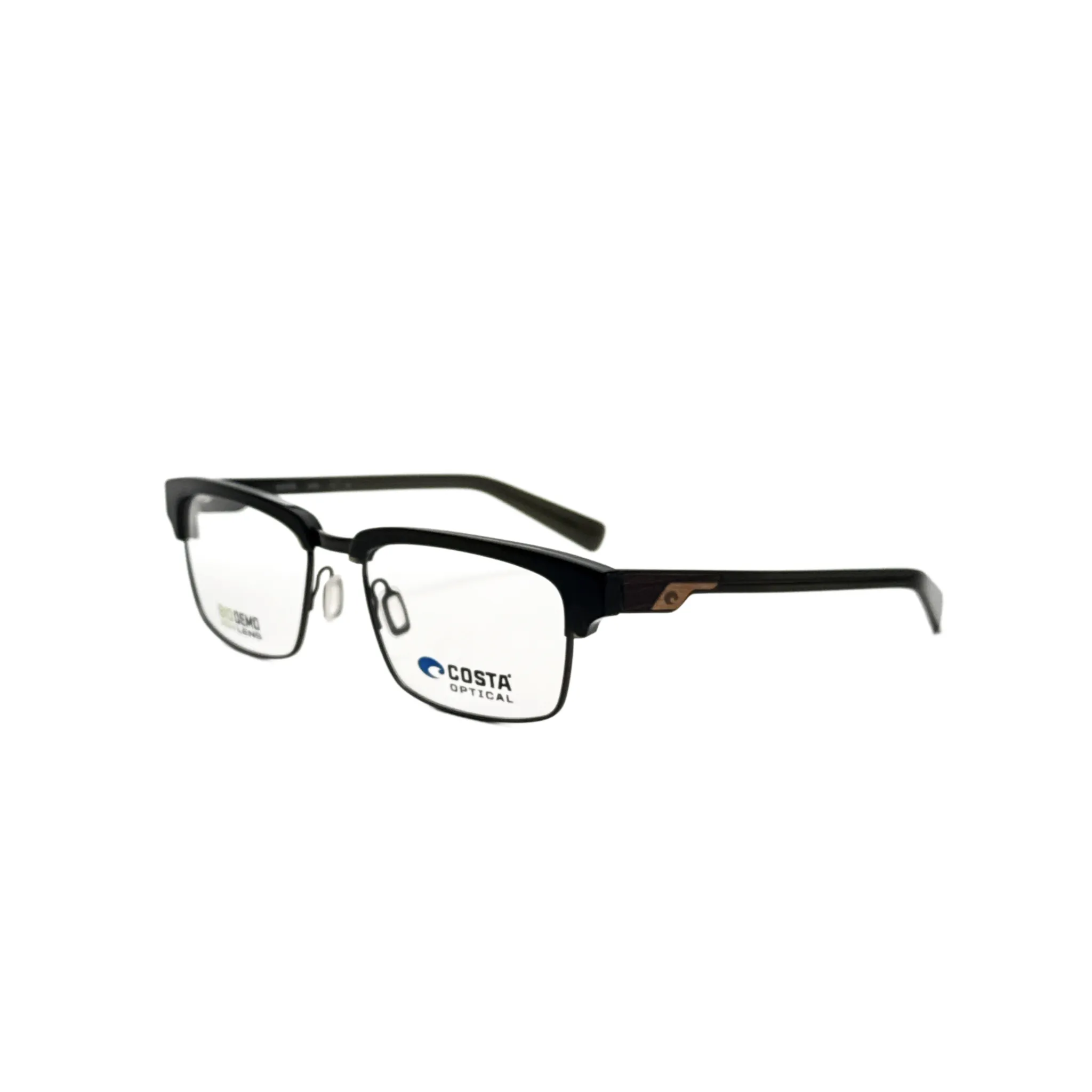 Costa del Mar Men's Forest Reef 54 mm Shiny Crystal Dark Green Opticals