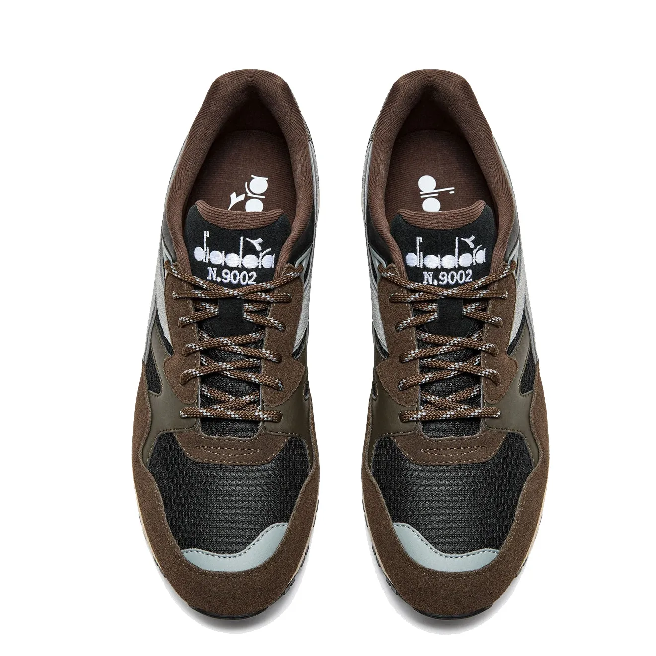 Diadora N9002 Polar Dark Brown Trainer Dark Brown