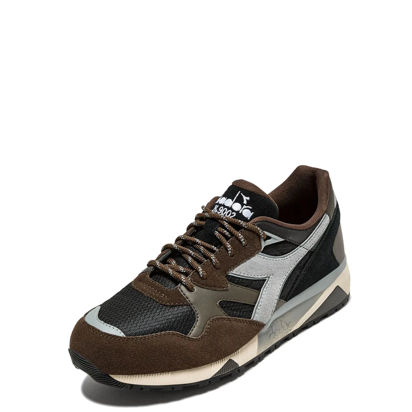 Diadora N9002 Polar Dark Brown Trainer Dark Brown