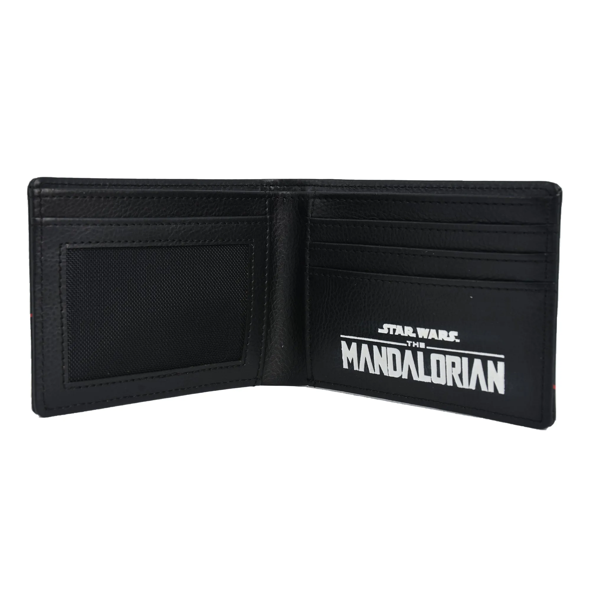Disney Star Wars Grogu Wallet, The Mandalorian Slim Bifold Wallet with Decorative Tin Case