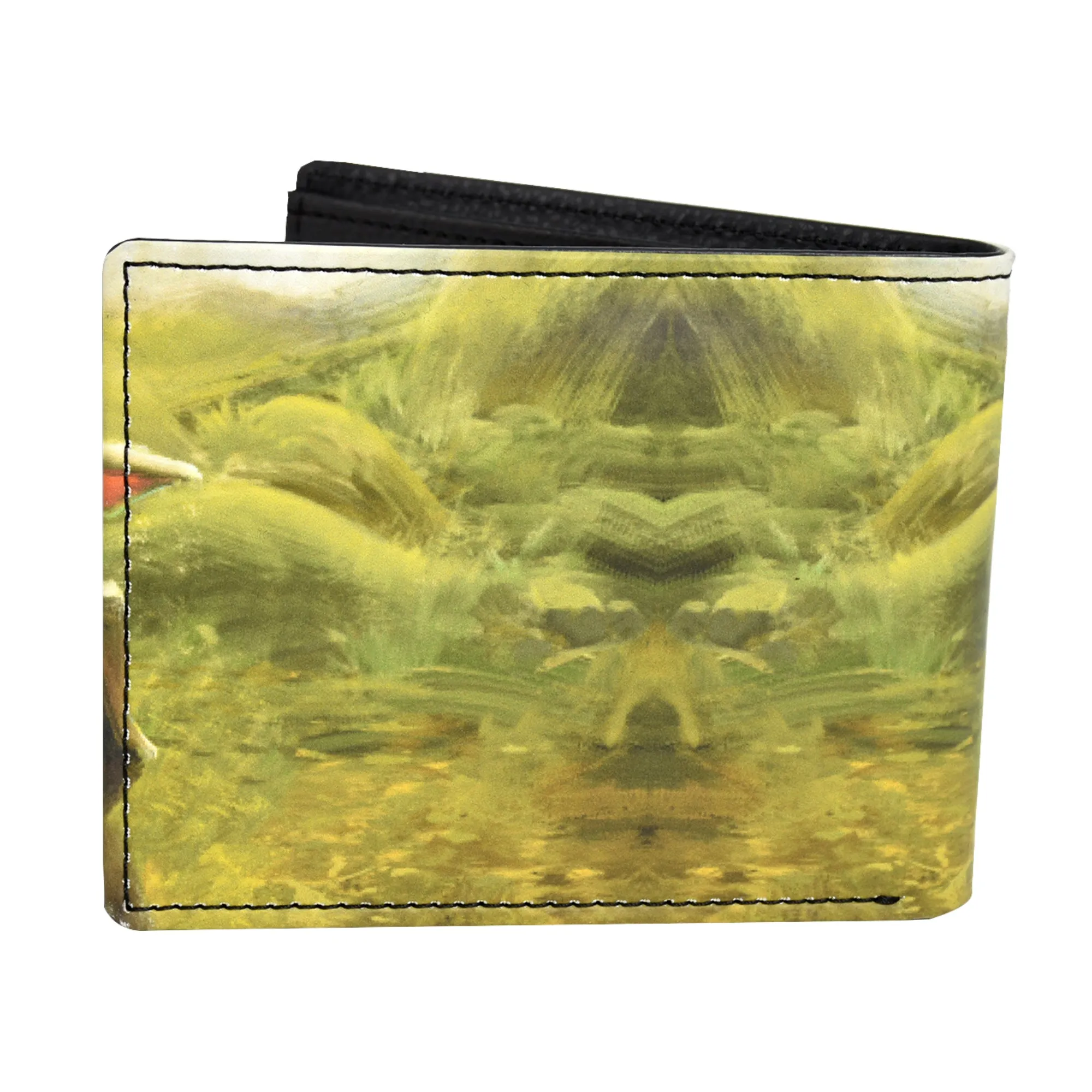 Disney Star Wars Grogu Wallet, The Mandalorian Slim Bifold Wallet with Decorative Tin Case