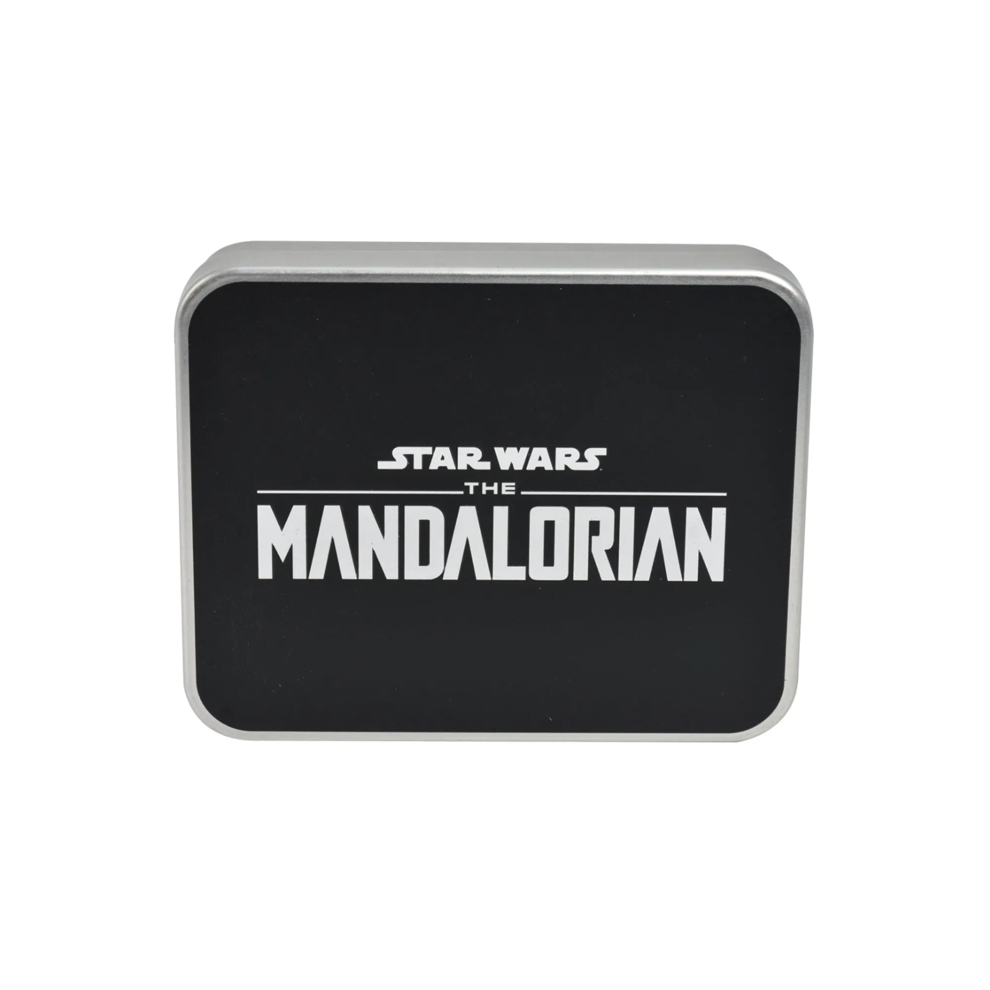 Disney Star Wars Grogu Wallet, The Mandalorian Slim Bifold Wallet with Decorative Tin Case