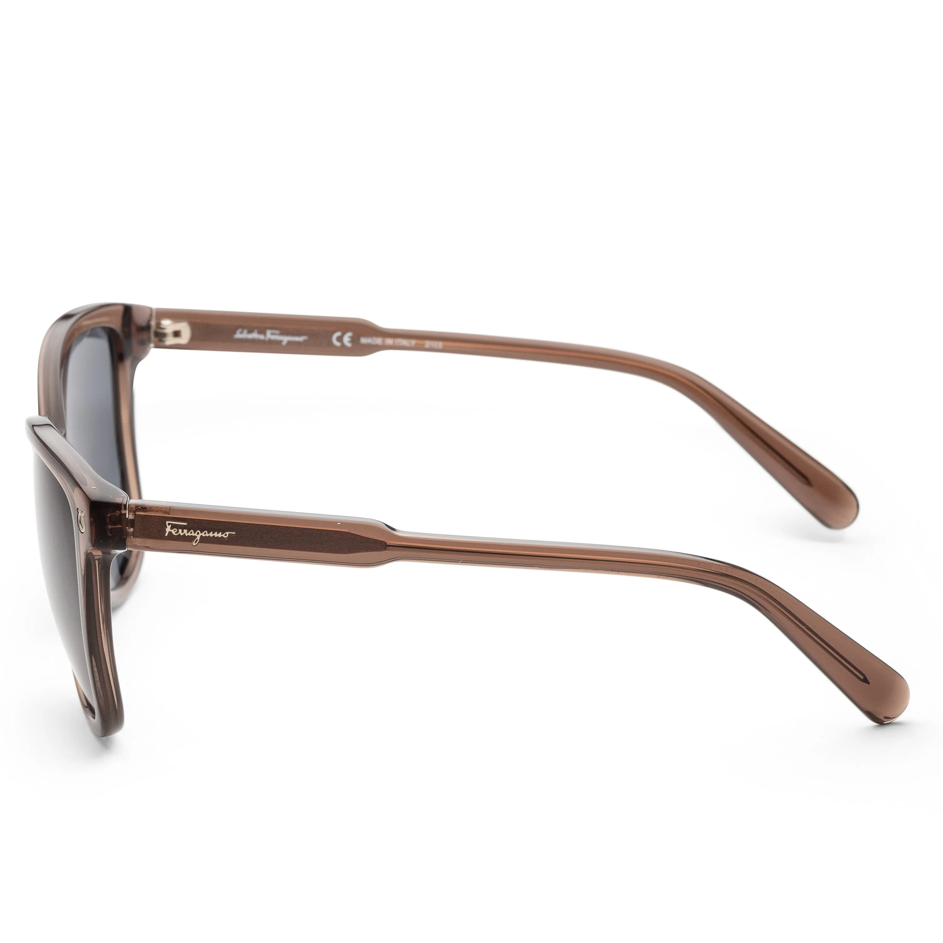 Ferragamo Unisex SF815S-210 Fashion 56mm Brown Sunglasses