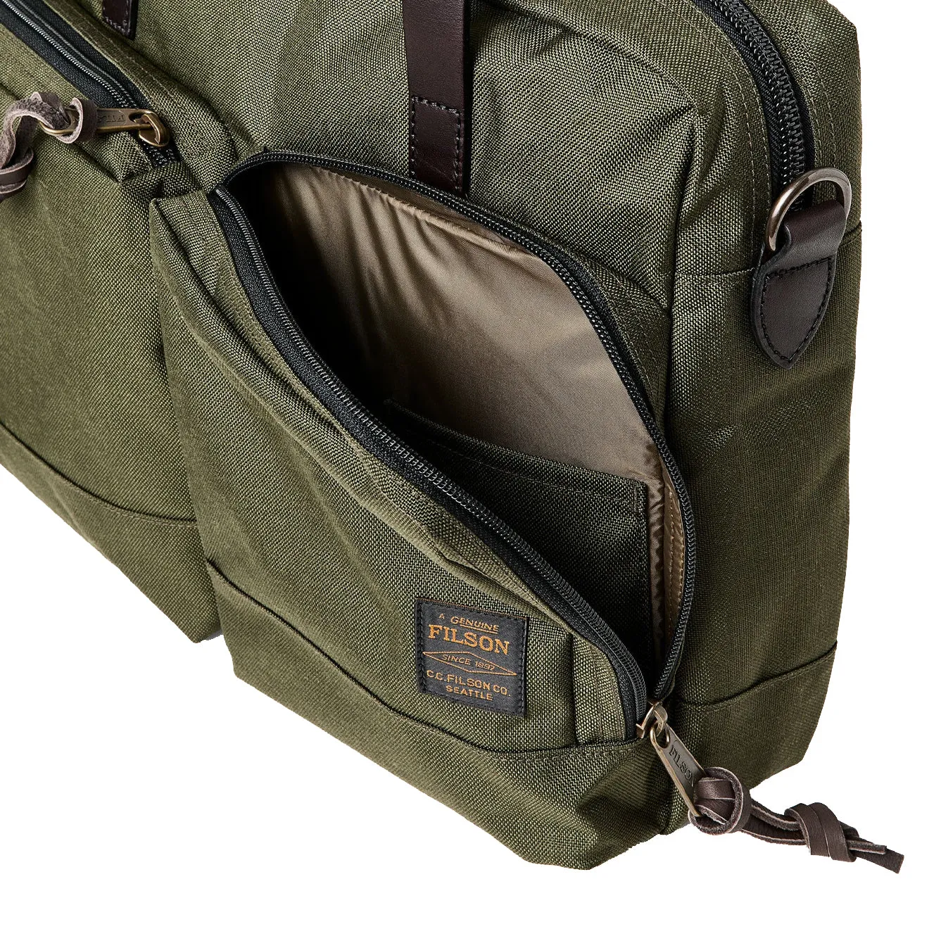 Filson Dryden Briefcase Otter Green