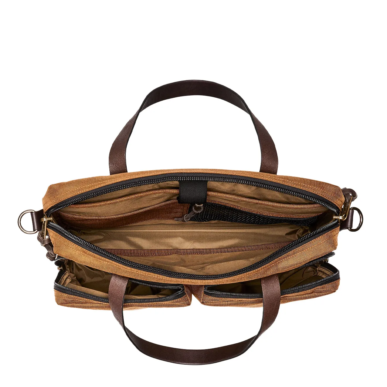 Filson Dryden Briefcase Whiskey