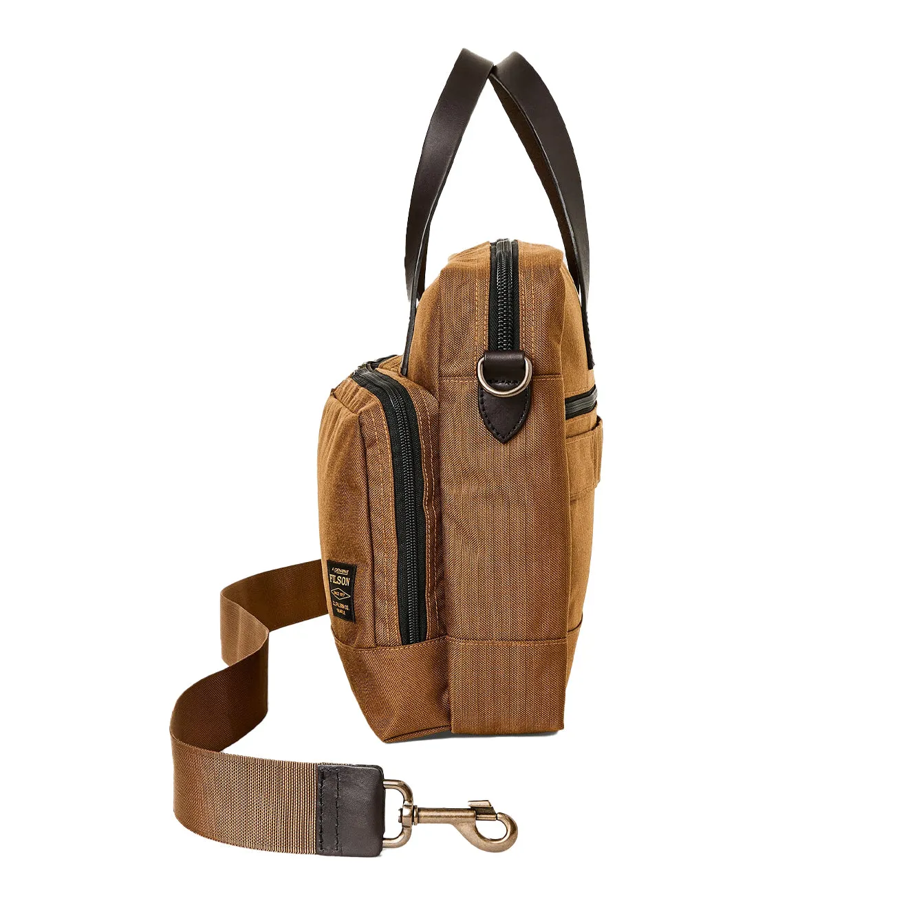 Filson Dryden Briefcase Whiskey