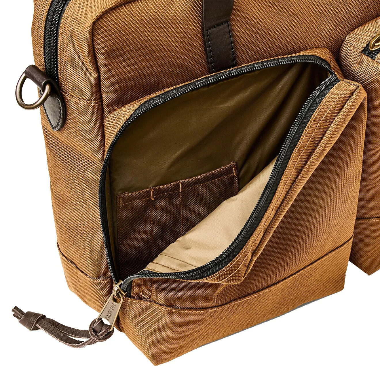 Filson Dryden Briefcase Whiskey