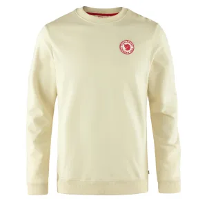 Fjallraven 1960 Logo Badge Sweater Chalk White