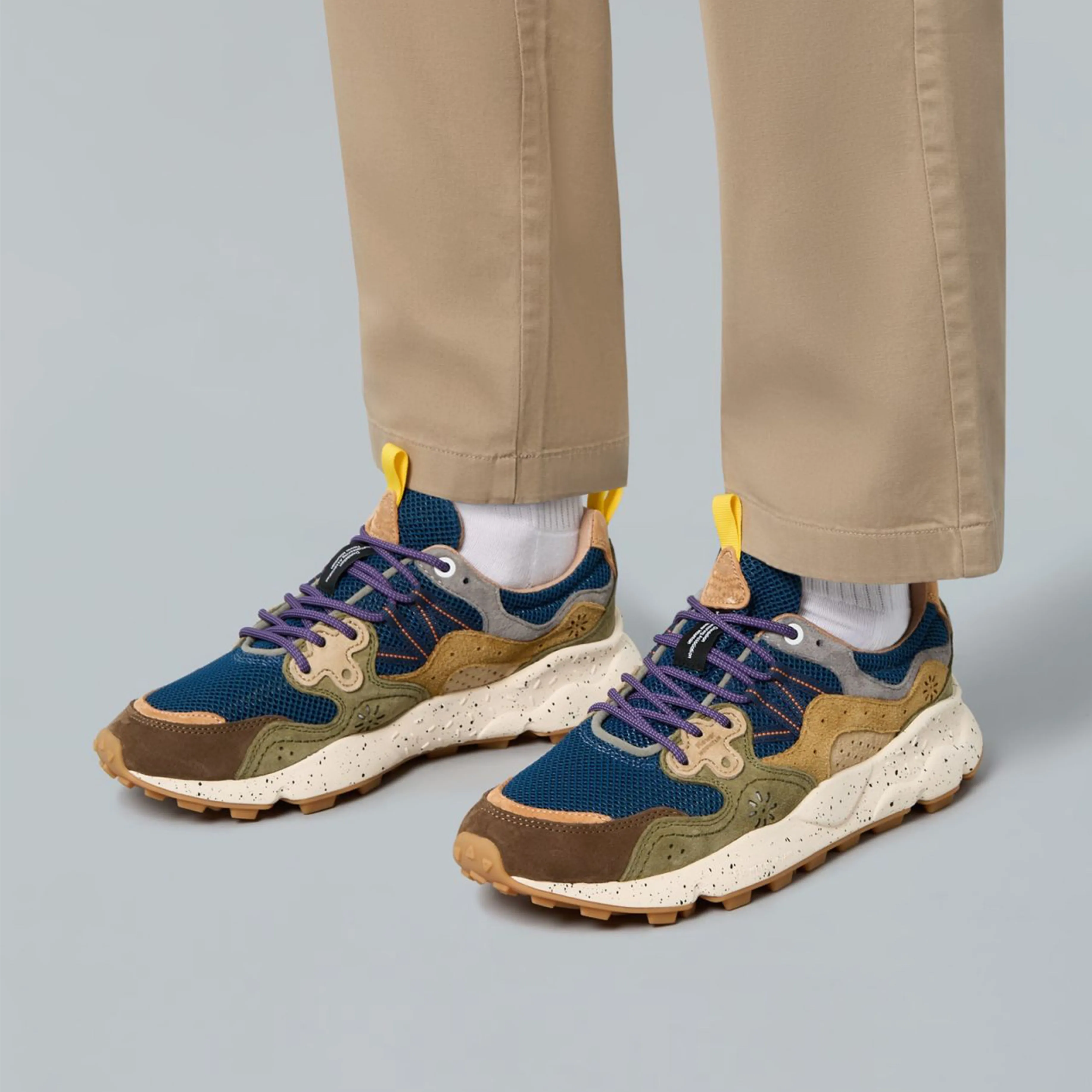 Flower Mountain Yamano 3 Trainer Dark Brown / Stone