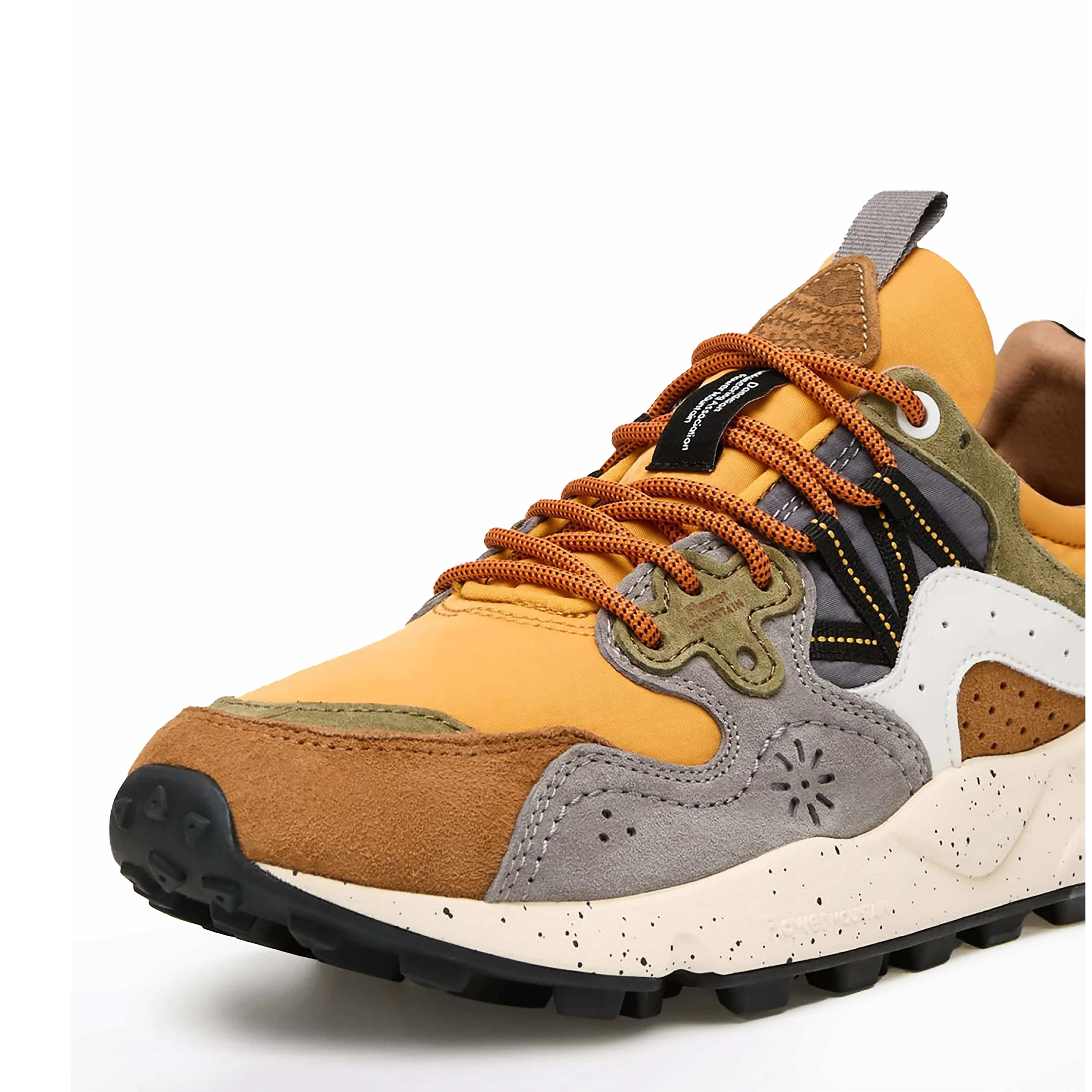 Flower Mountain Yamano 3 Trainer Warm Brown / Mustard