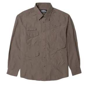 Frizmworks Nylon Utility Pocket Shirt Jacket Brown