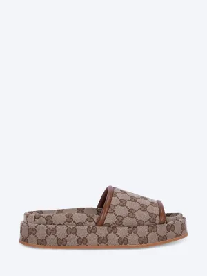 GG Platform Sandals