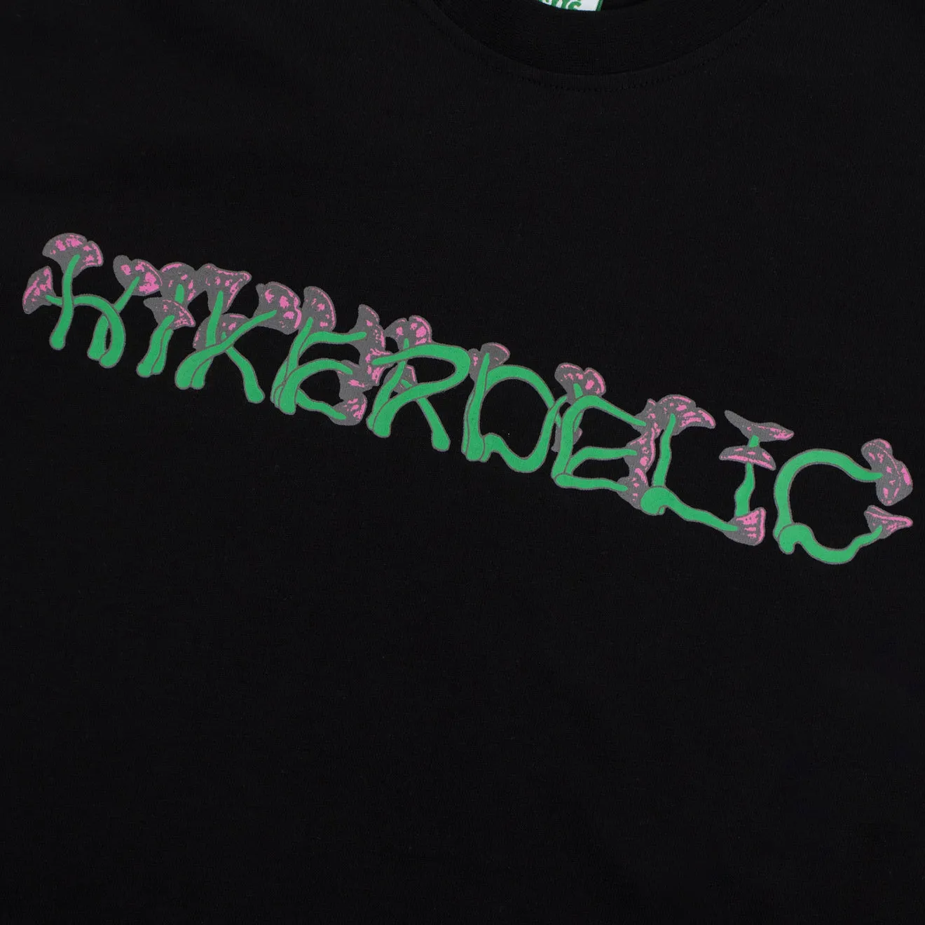 Hikerdelic Glow In The Dark SS T-Shirt - Black