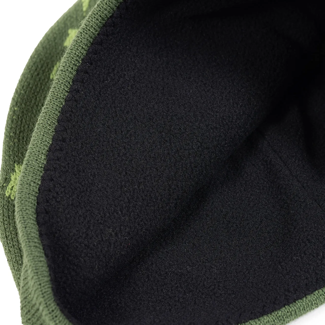 Hikerdelic Petroglyph Skull Beanie Forest Green