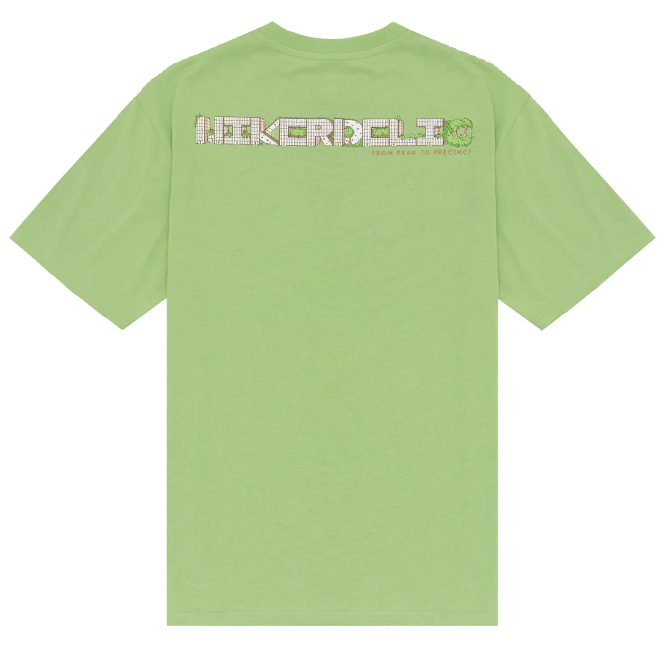 Hikerdelic Solar Punk SS T-Shirt - Lime