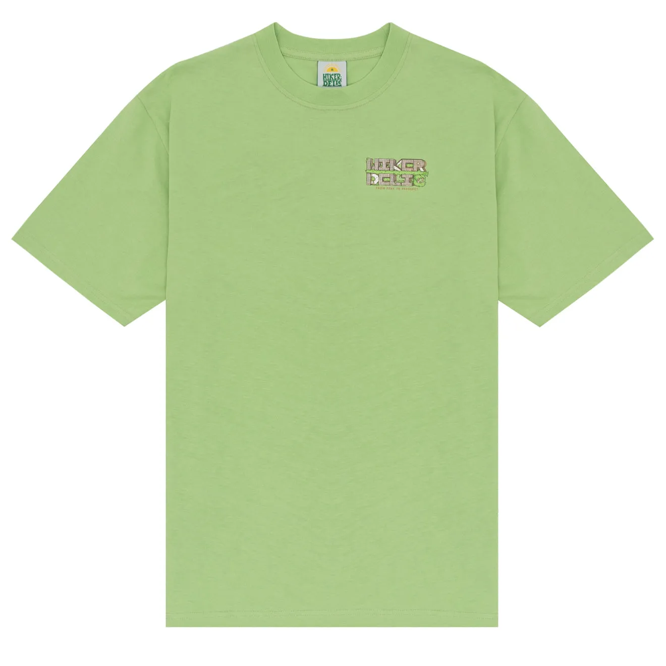 Hikerdelic Solar Punk SS T-Shirt - Lime