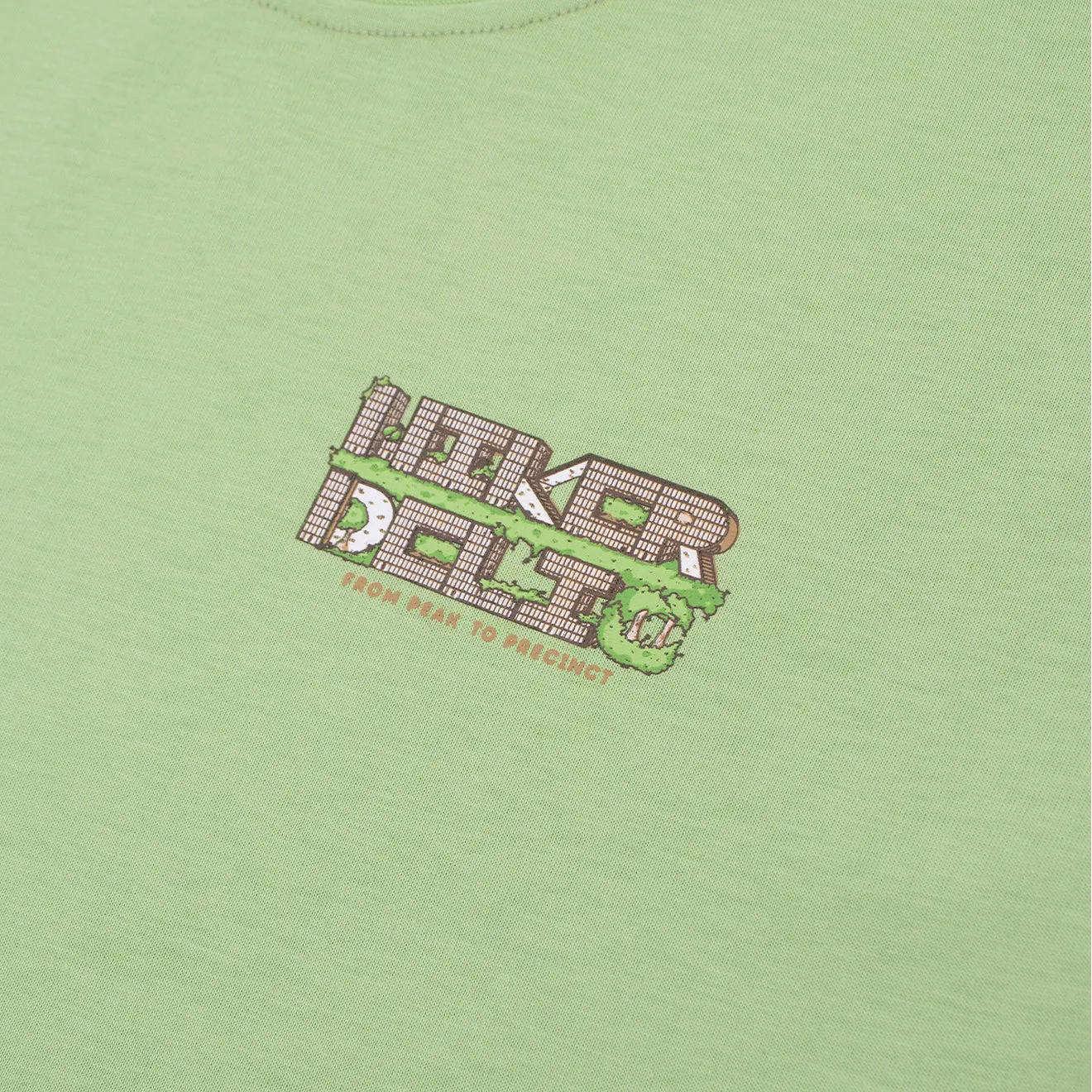 Hikerdelic Solar Punk SS T-Shirt - Lime