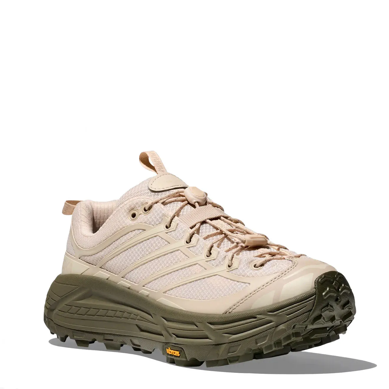 Hoka Mafate Three2 Trainer Oat Milk / Eucalyptus