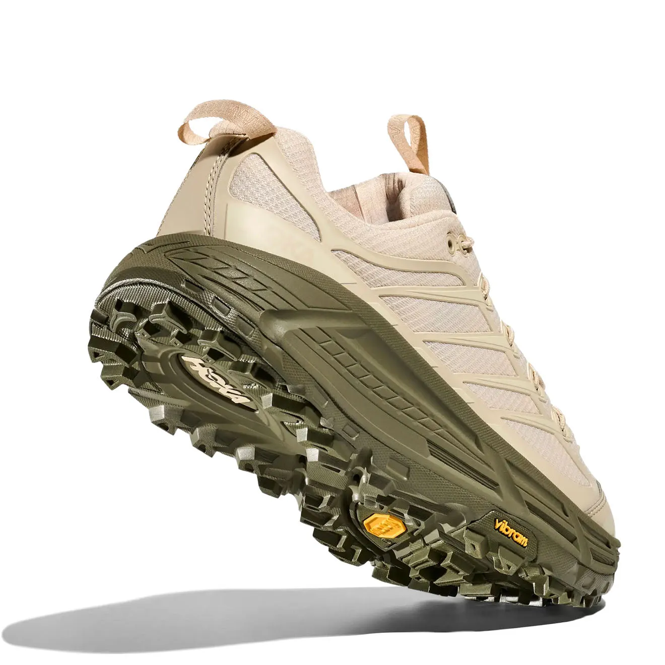 Hoka Mafate Three2 Trainer Oat Milk / Eucalyptus
