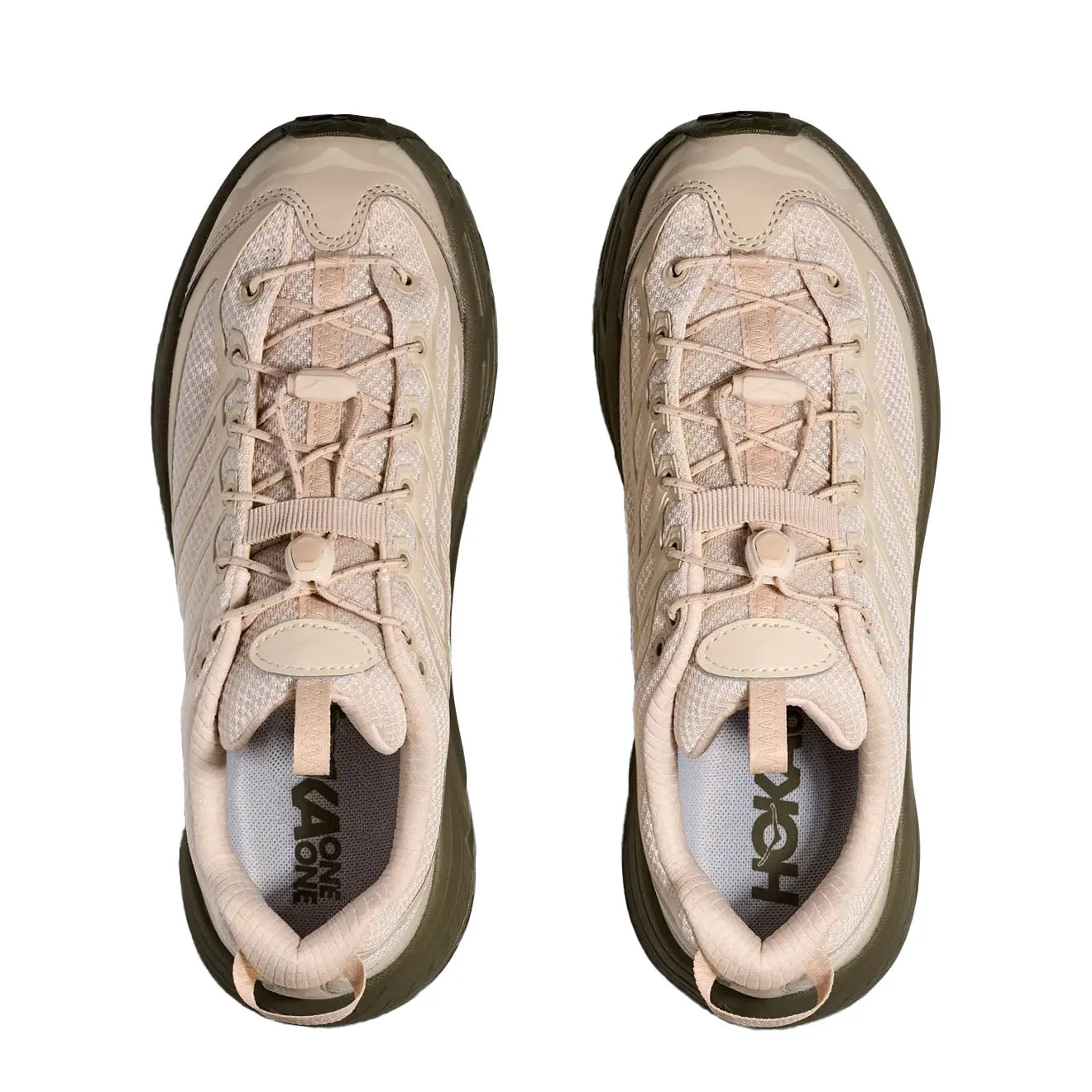 Hoka Mafate Three2 Trainer Oat Milk / Eucalyptus