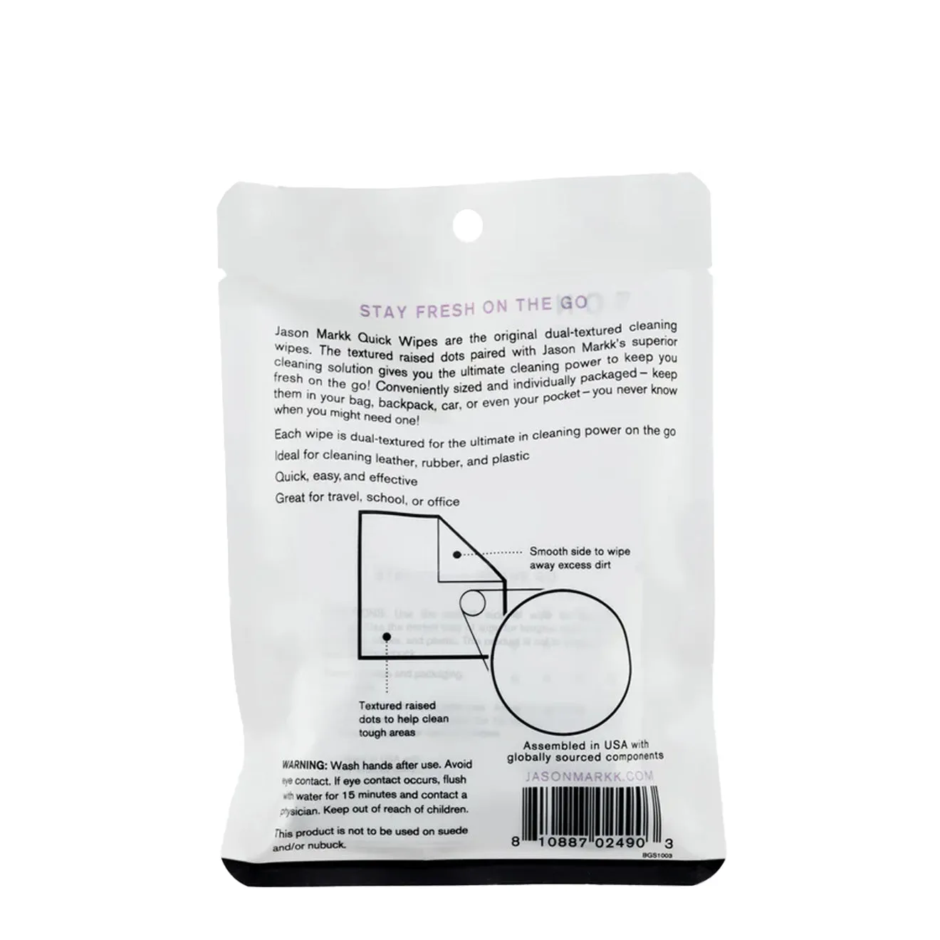 Jason Markk Quick Wipes 3 Pack