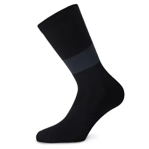 Jëuf Train Band Socks - Black Grey 