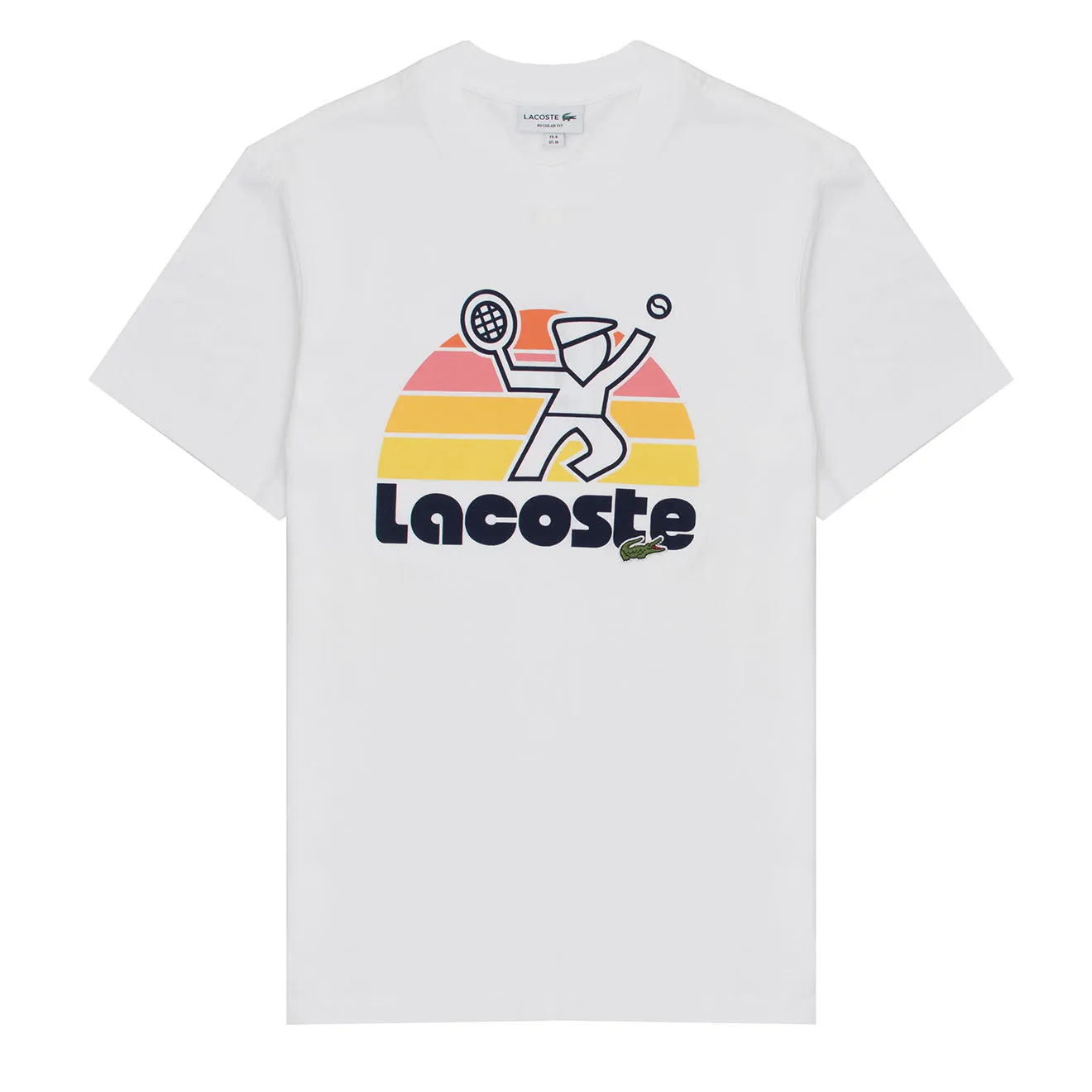 Lacoste Retro Tennis T-Shirt White