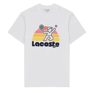 Lacoste Retro Tennis T-Shirt White