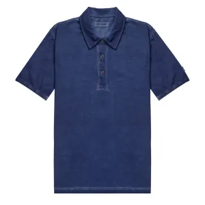 Left Hand Cold Dye Polo Navy