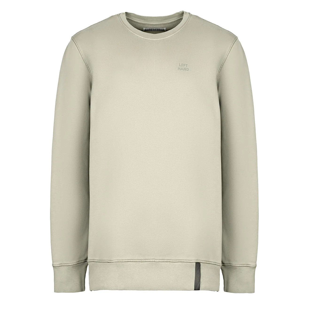 Left Hand Core Crew Sweat Stone