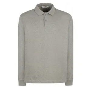 Left Hand L/S Polo Shirt Stone