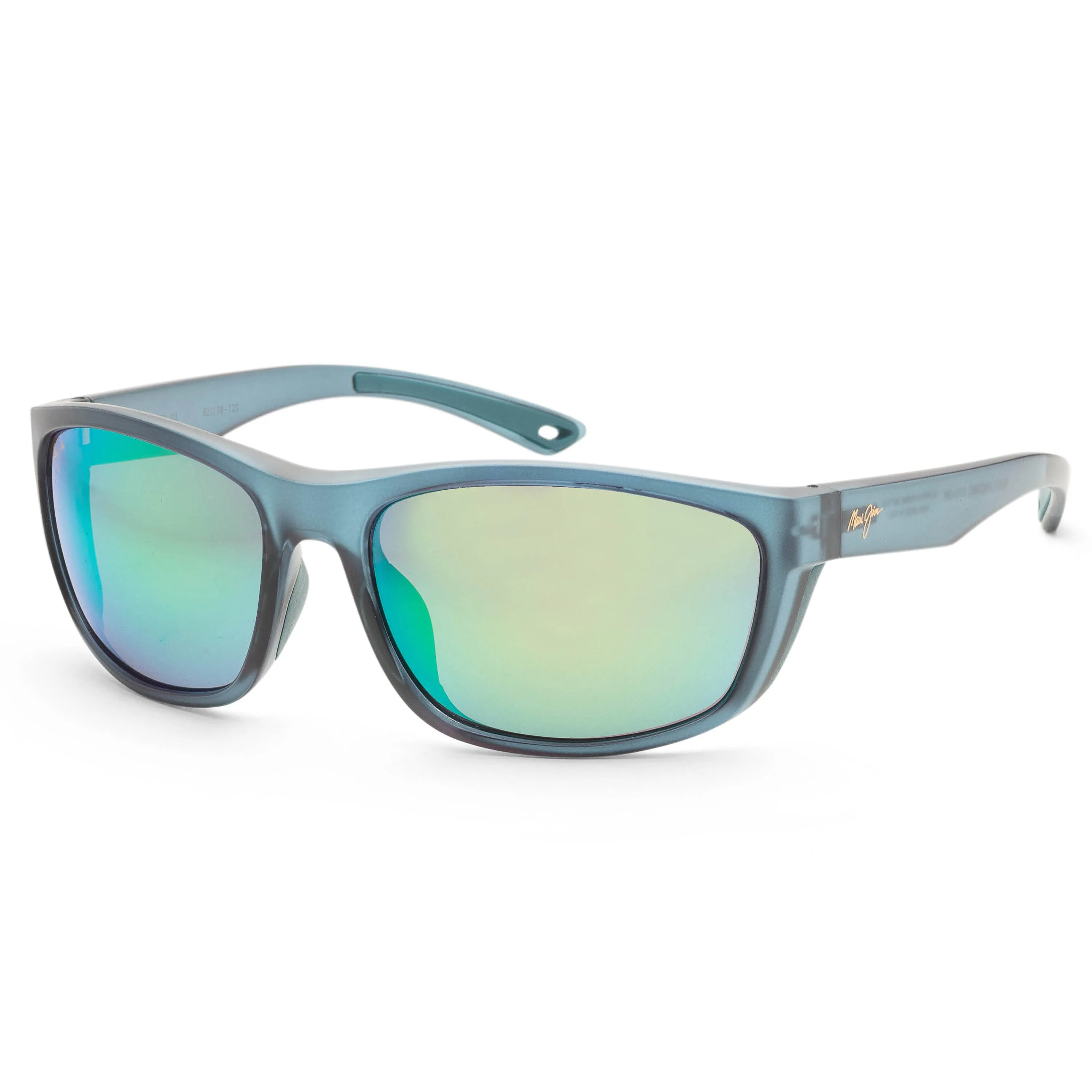 Maui Jim Men's Nuu Landing 62 mm Teal Sunglasses