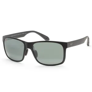 Maui Jim Men's Red Sands 60 mm Black Sunglasses